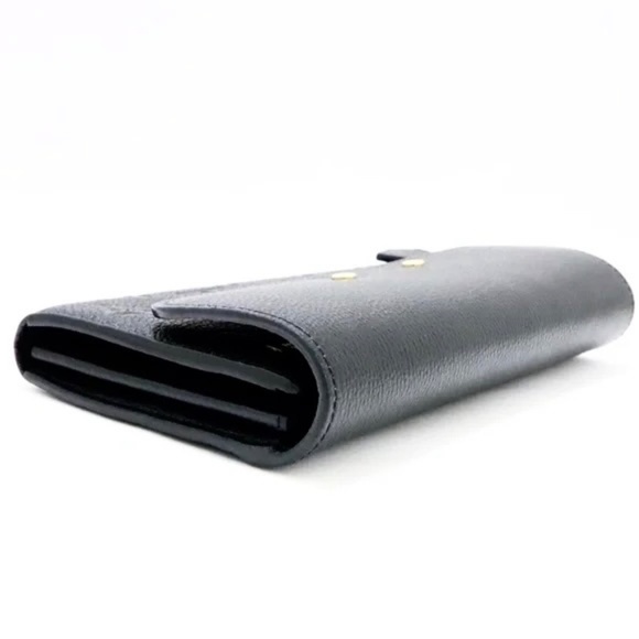 Louis Vuitton Black Empreinte Pont Neuf Monogram Wallet - Picture 3 of 10